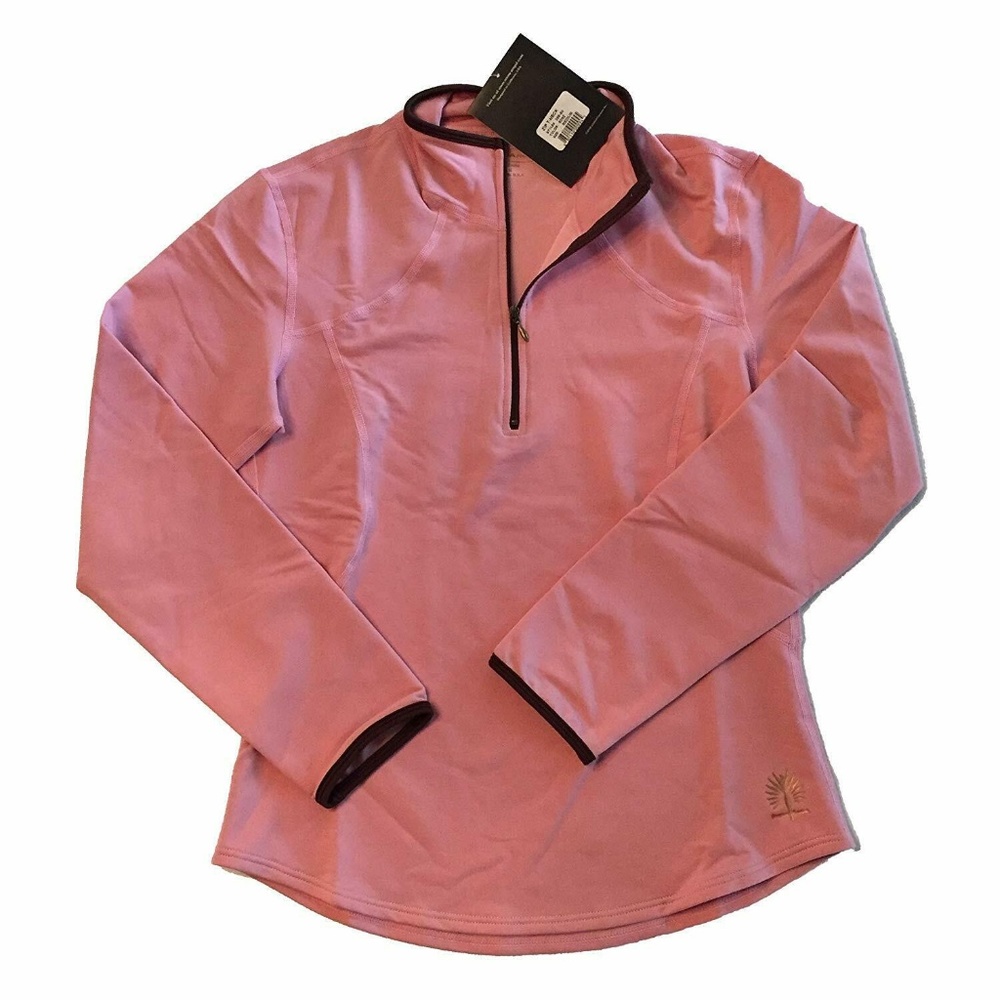 Snow Angel Alterra Zip Tee Rose Top Base Layer